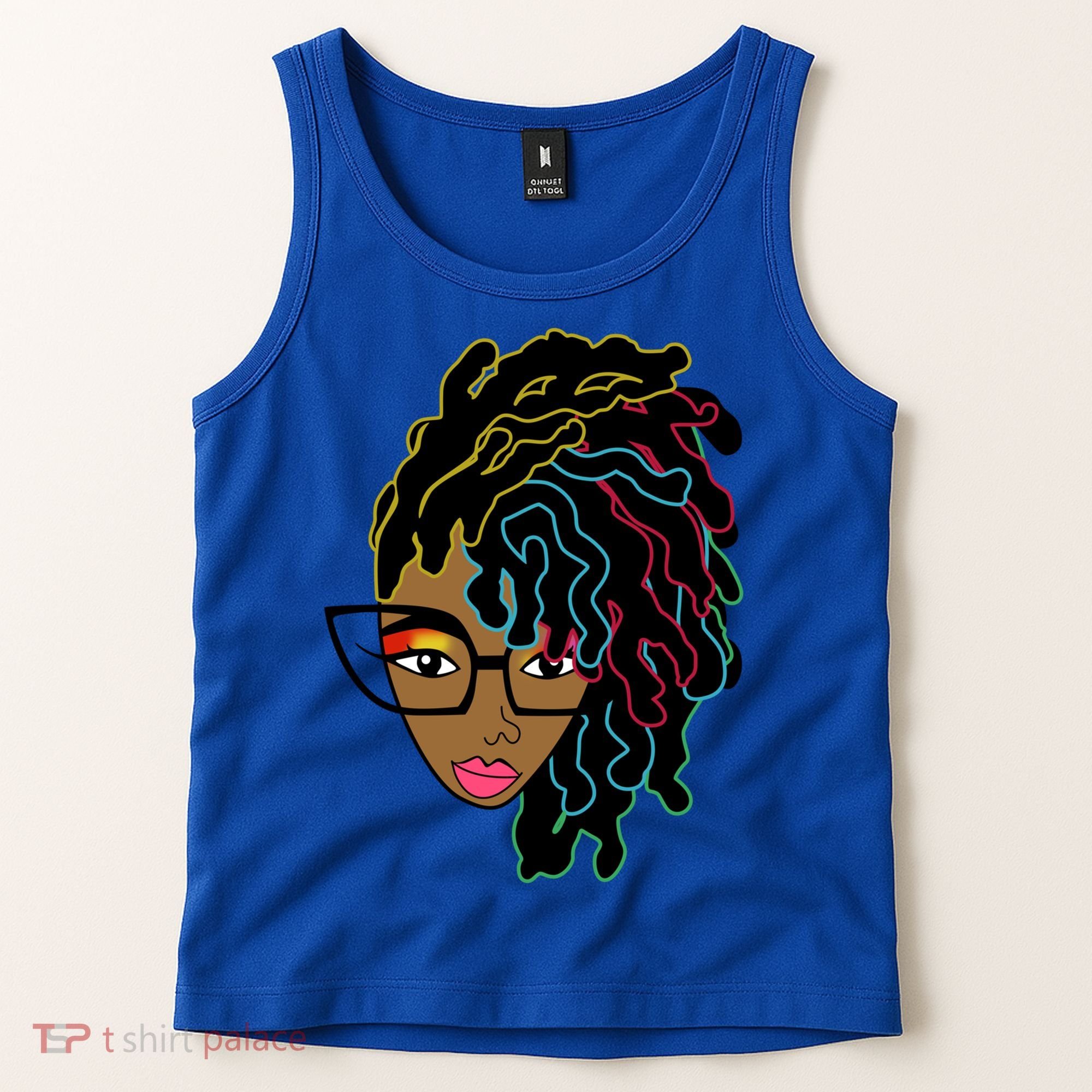 Locd Hair African American Black Pride Gift Tank Top