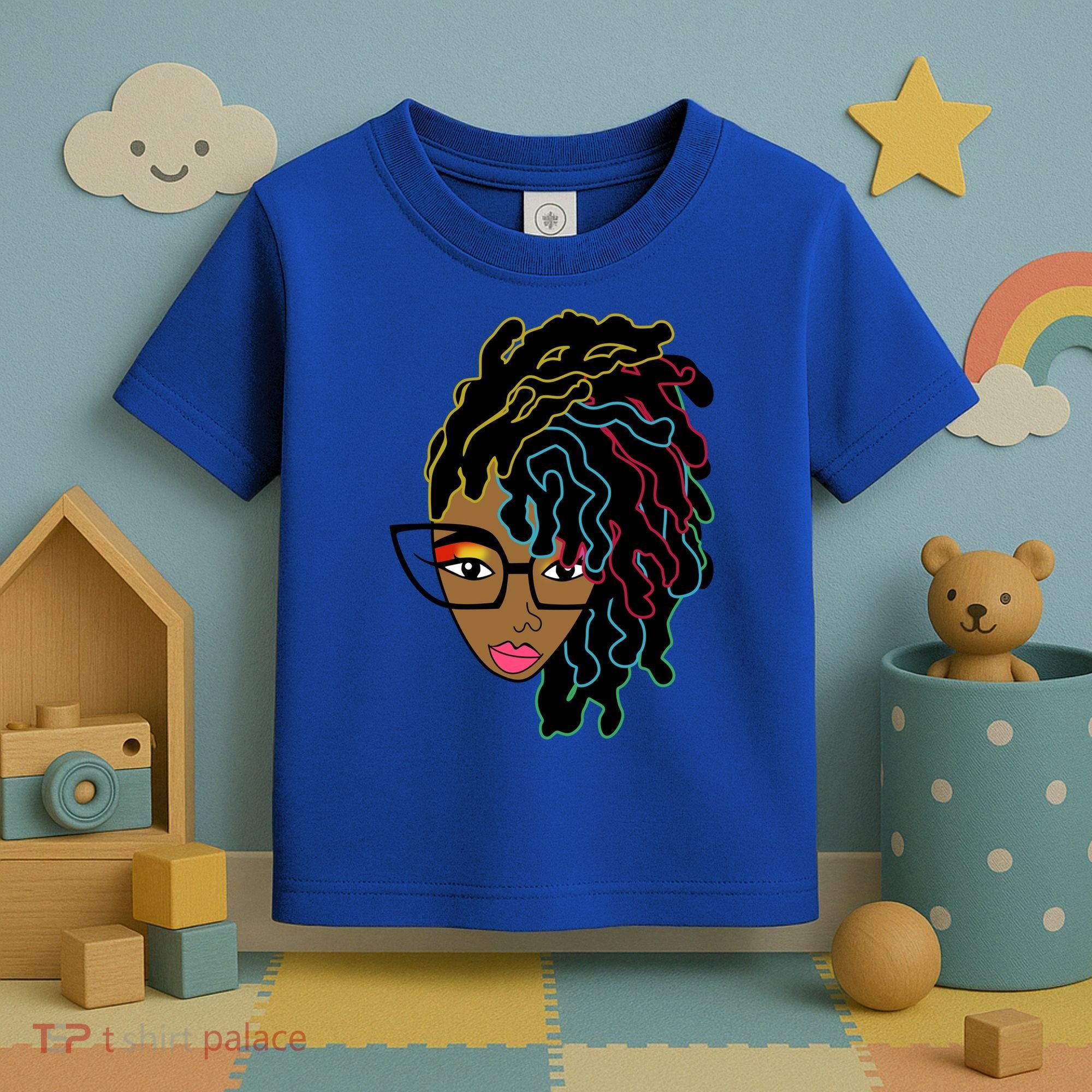 Locd Hair African American Black Pride Gift Toddler T-Shirt