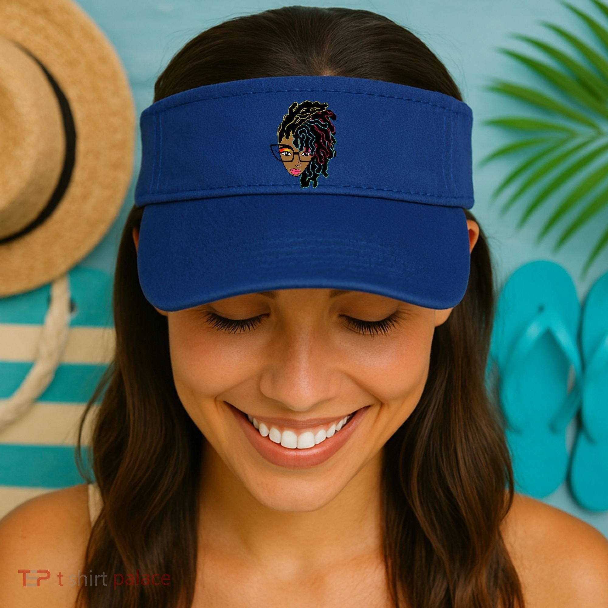 Locd Hair African American Black Pride Gift Visor