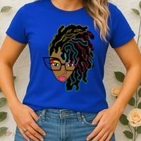 Locd Hair African American Black Pride Gift Women's T-Shirt thumb 2