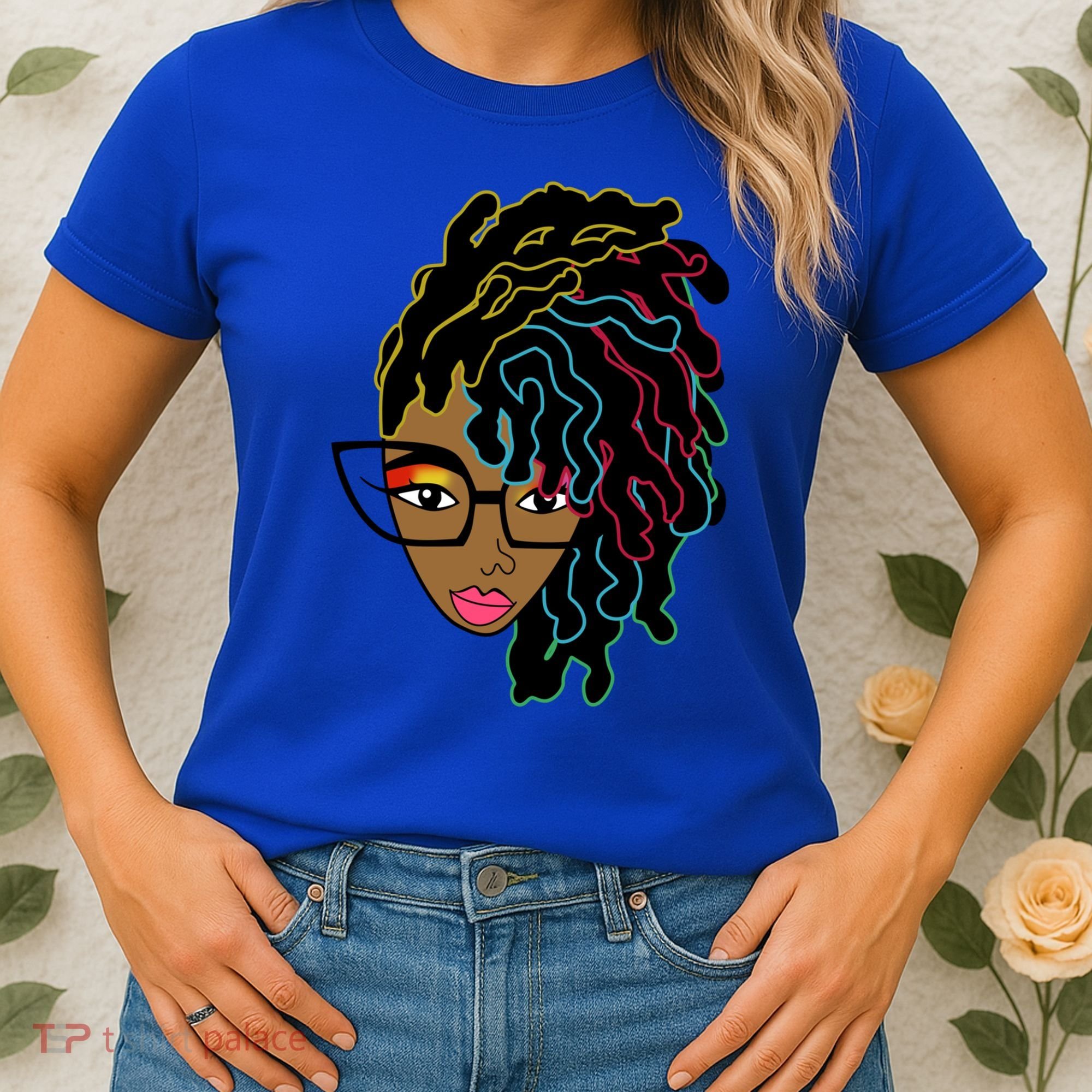 Locd Hair African American Black Pride Gift Women's T-Shirt