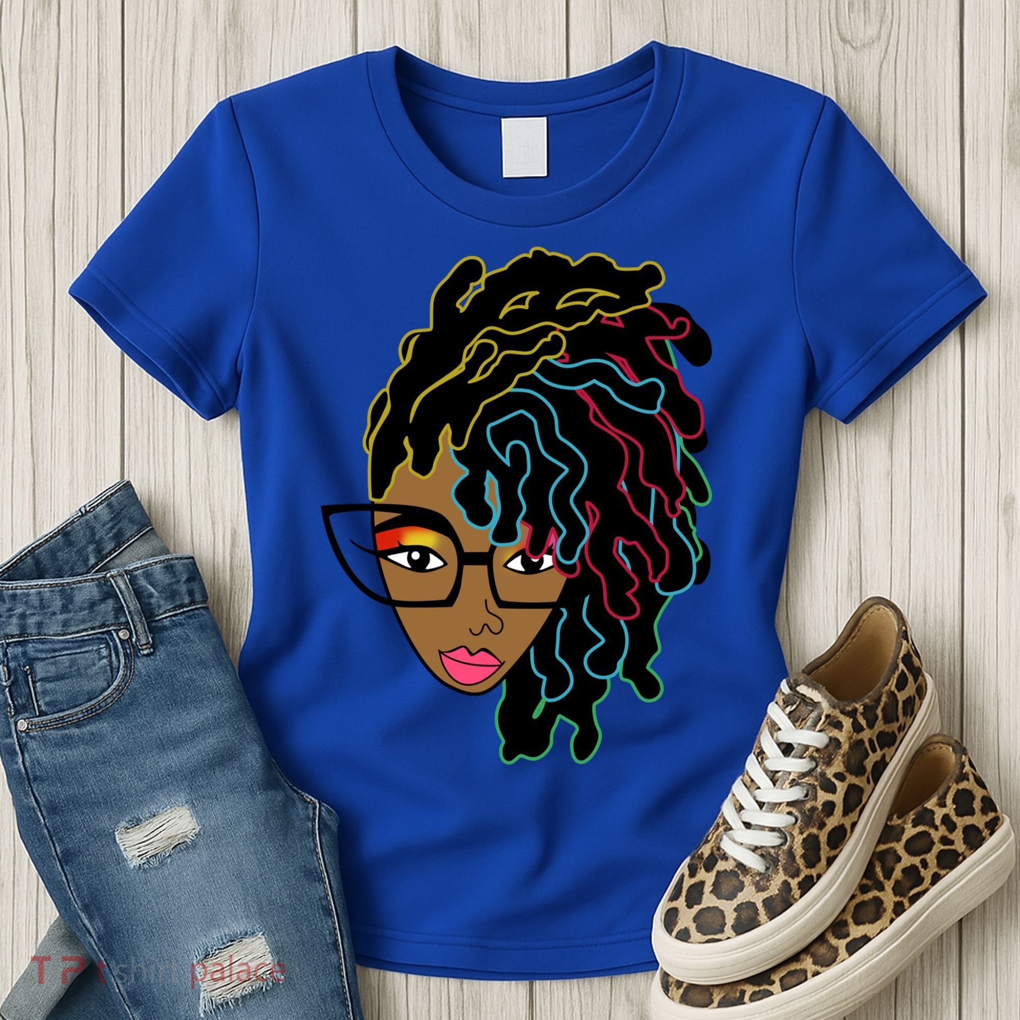 Locd Hair African American Black Pride Gift Women's T-Shirt