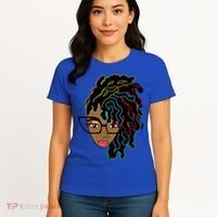 Locd Hair African American Black Pride Gift Women's T-Shirt thumb 4