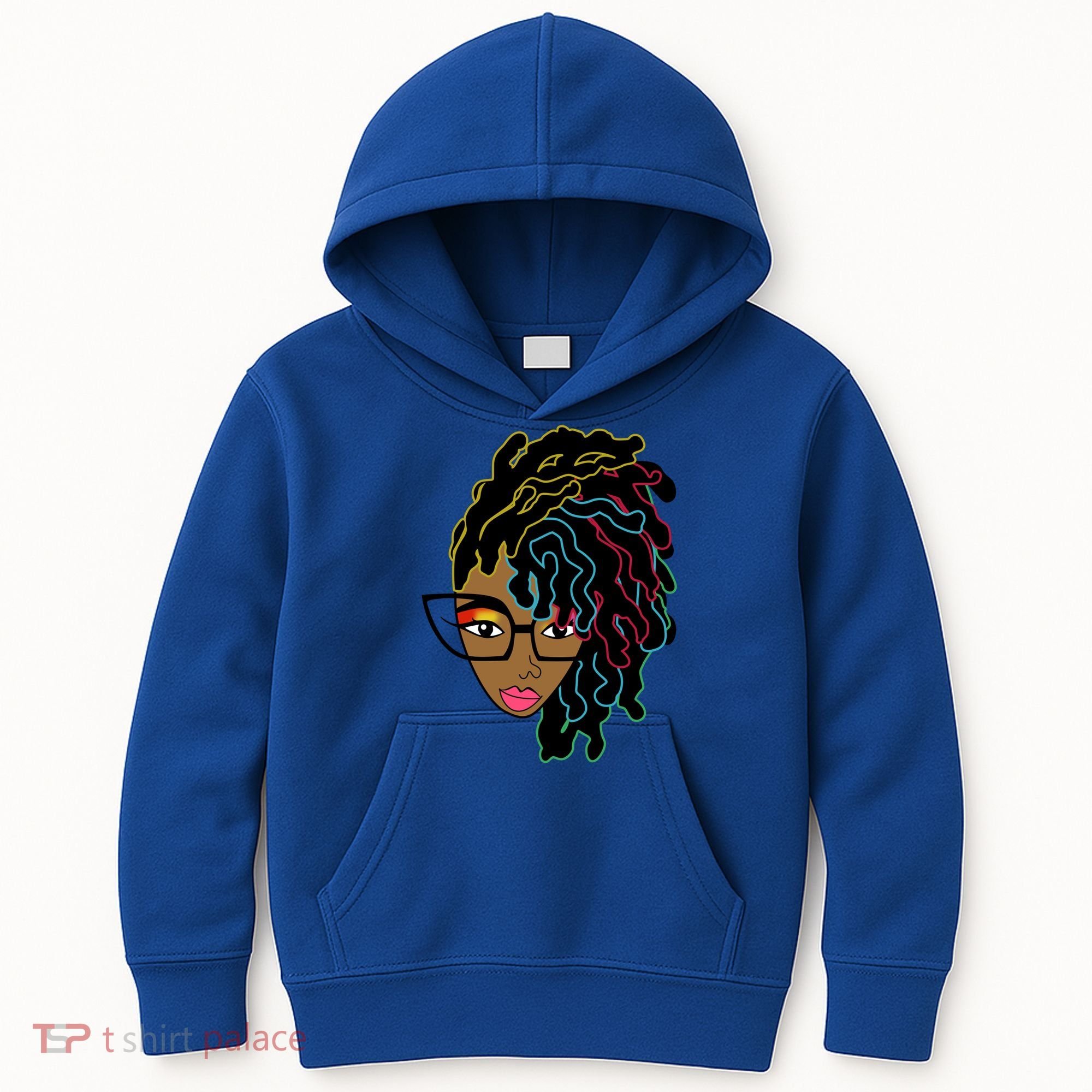 Locd Hair African American Black Pride Gift Kids Hoodie