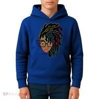 Locd Hair African American Black Pride Gift Kids Hoodie thumb 4