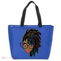 Locd Hair African American Black Pride Gift Tote Bag thumb 0