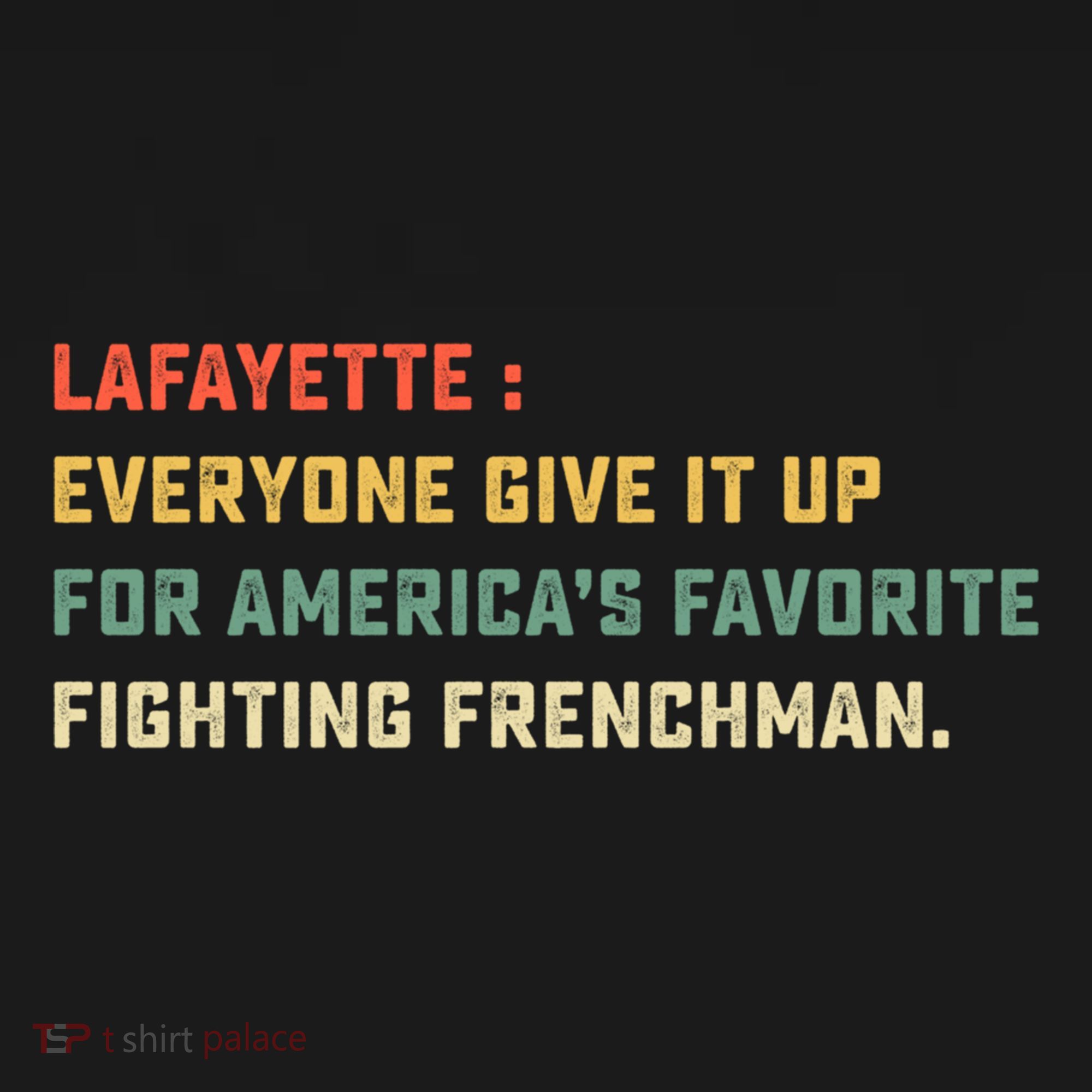 Lafayette Hamilton America Favorite Fighting French Gift Doggie Tank