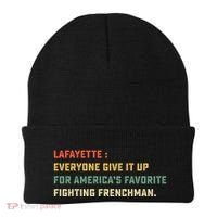Lafayette Hamilton America Favorite Fighting French Gift Beanie thumb 0