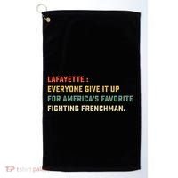Lafayette Hamilton America Favorite Fighting French Gift Golf Towel thumb 0