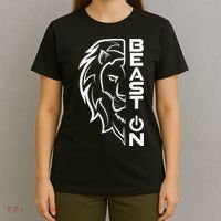 Lion Head Beast On Gym Workout Bodybuilding Fitness Training  T-Shirt thumb 4