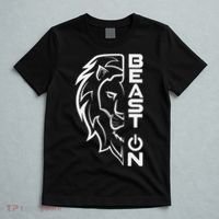 Lion Head Beast On Gym Workout Bodybuilding Fitness Training  T-Shirt thumb 5