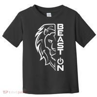 Lion Head Beast On Gym Workout Bodybuilding Fitness Training  Toddler T-Shirt thumb 0
