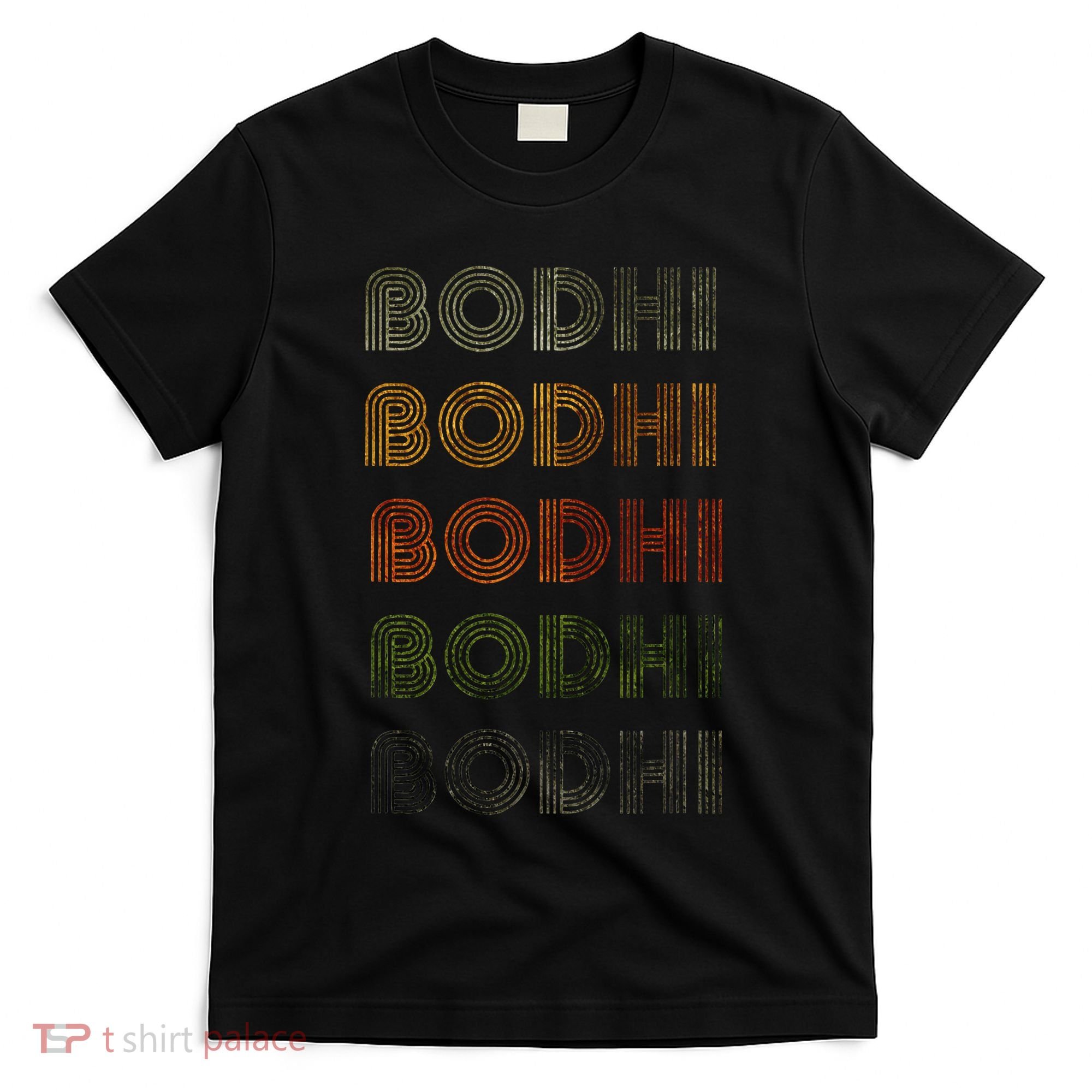 Love Heart Bodhi Grungevintage Style Black Bodhi T-Shirt
