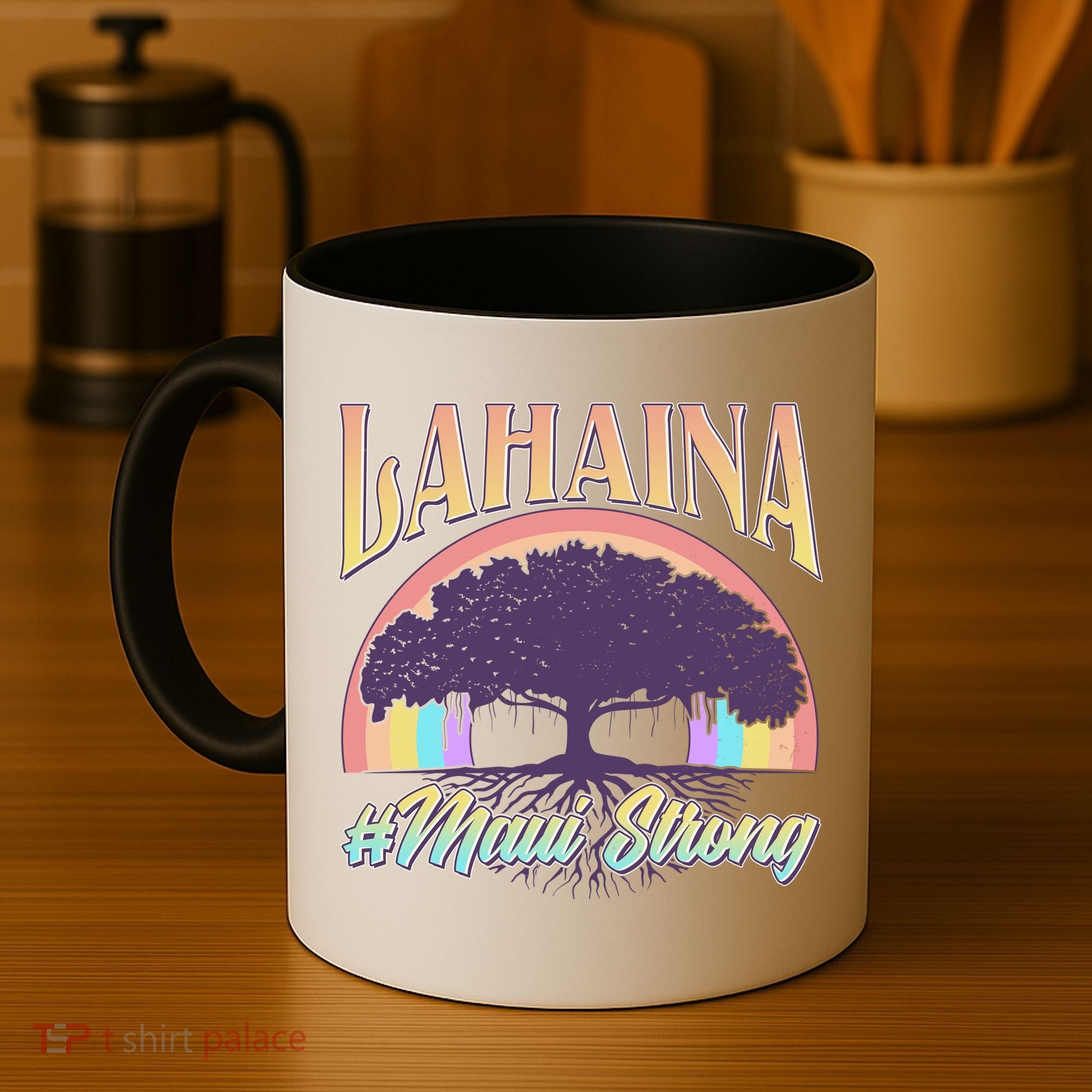 Lahaina Hawaii Banyan Tree #Maui Strong Coffee Mug