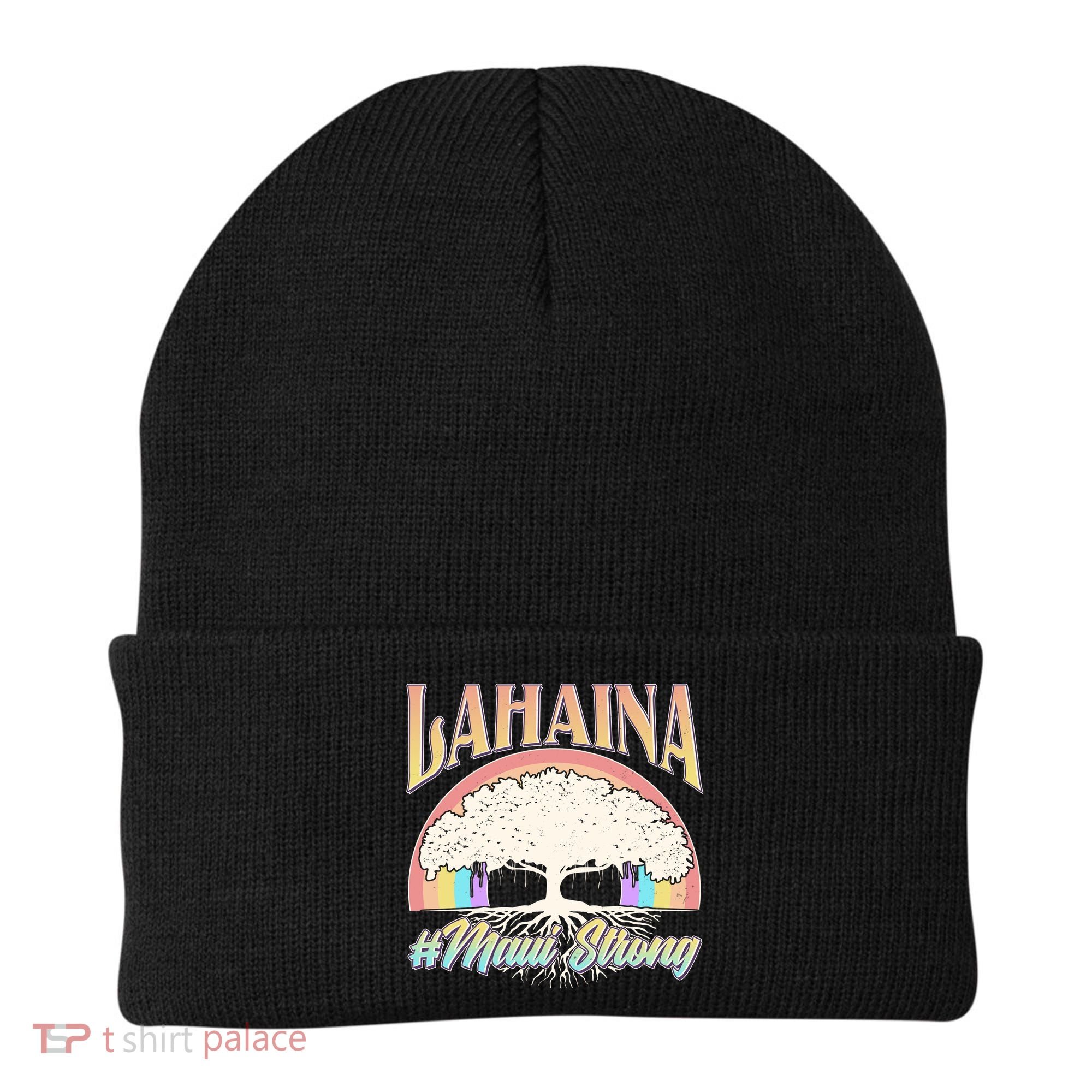 Lahaina Hawaii Banyan Tree #Maui Strong Beanie