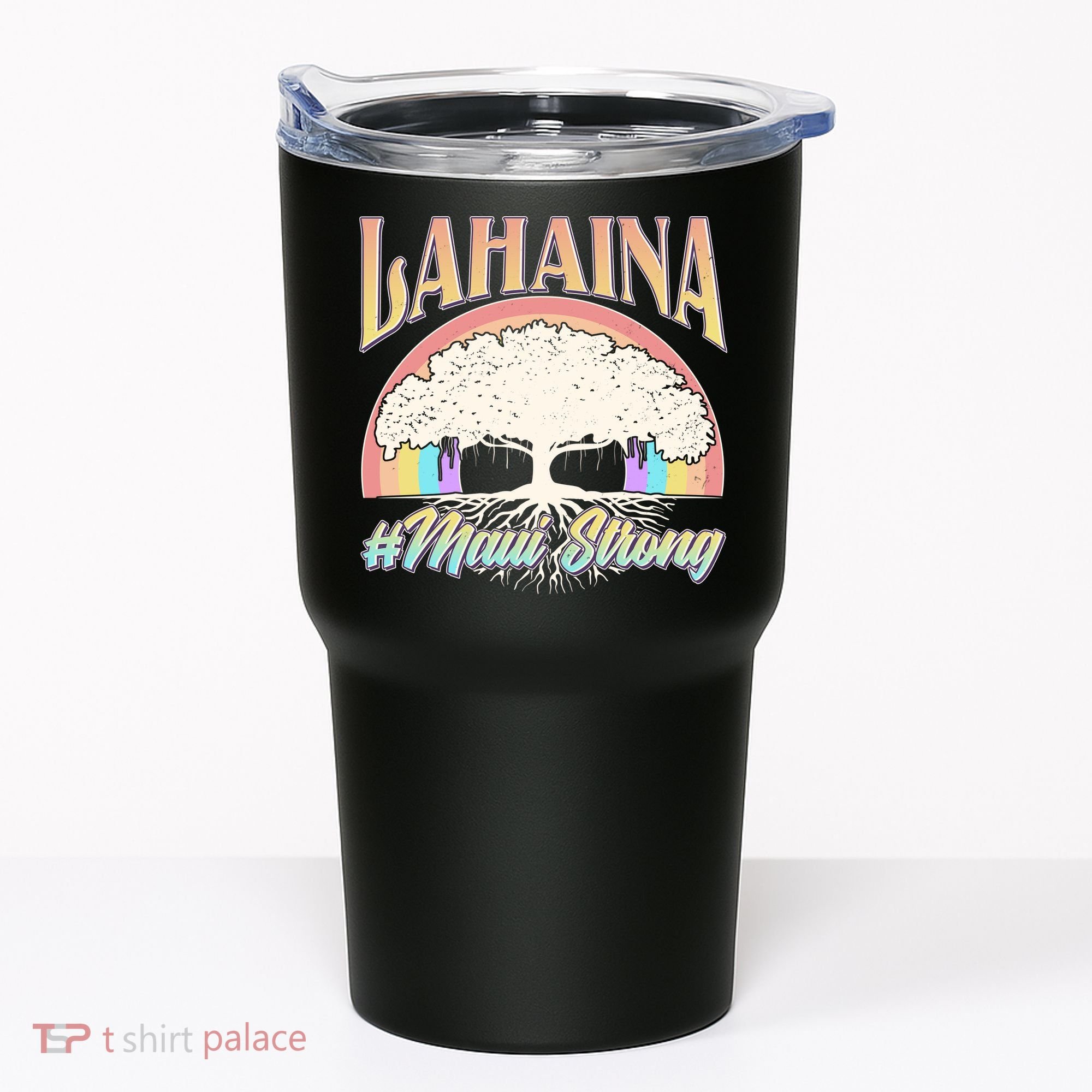 Lahaina Hawaii Banyan Tree #Maui Strong Tumbler
