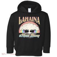 Lahaina Hawaii Banyan Tree #Maui Strong Toddler Hoodie thumb 0