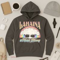 Lahaina Hawaii Banyan Tree #Maui Strong Hoodie thumb 3