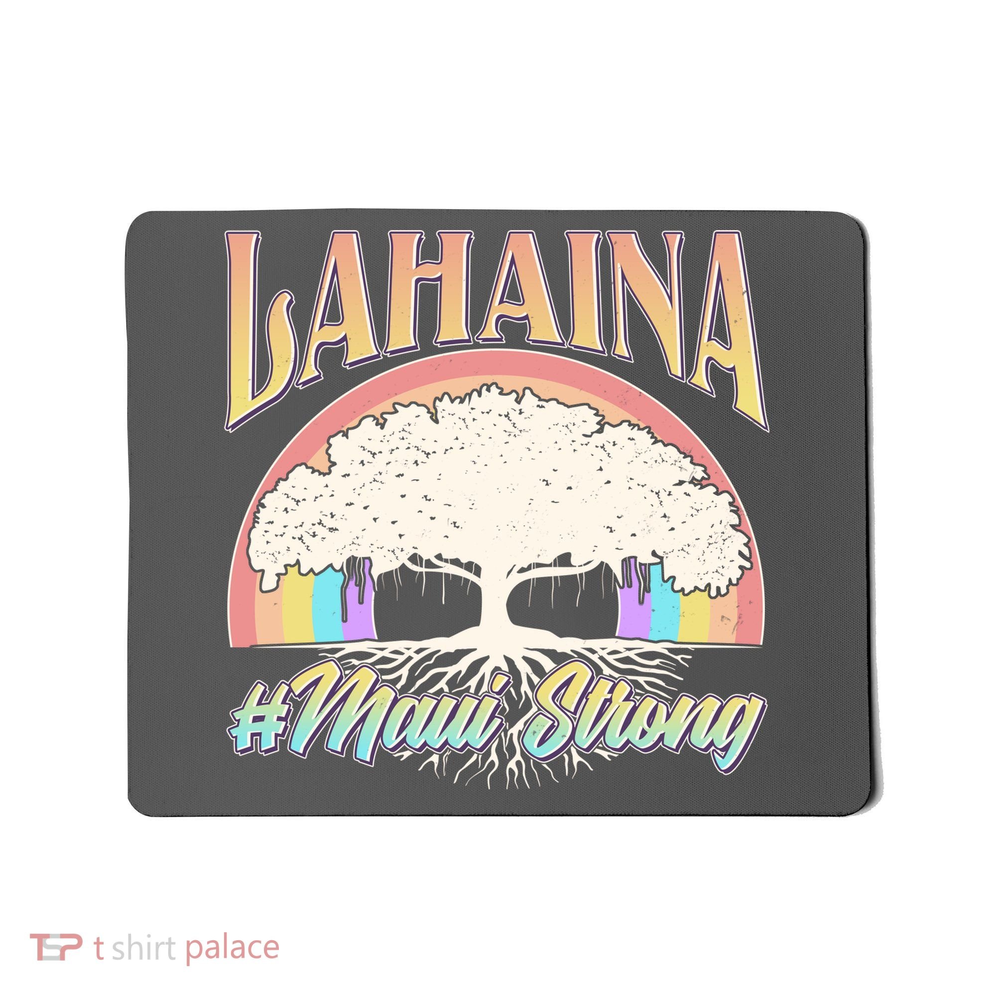 Lahaina Hawaii Banyan Tree #Maui Strong Mousepad