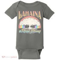 Lahaina Hawaii Banyan Tree #Maui Strong Baby Bodysuit thumb 0
