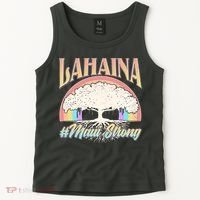 Lahaina Hawaii Banyan Tree #Maui Strong Tank Top thumb 2