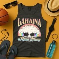 Lahaina Hawaii Banyan Tree #Maui Strong Tank Top thumb 4