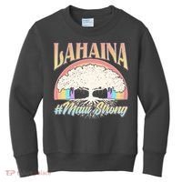 Lahaina Hawaii Banyan Tree #Maui Strong Kids Sweatshirt thumb 0