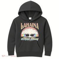 Lahaina Hawaii Banyan Tree #Maui Strong Kids Hoodie thumb 0