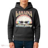 Lahaina Hawaii Banyan Tree #Maui Strong Kids Hoodie thumb 4