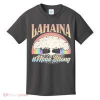 Lahaina Hawaii Banyan Tree #Maui Strong Kids T-Shirt thumb 0
