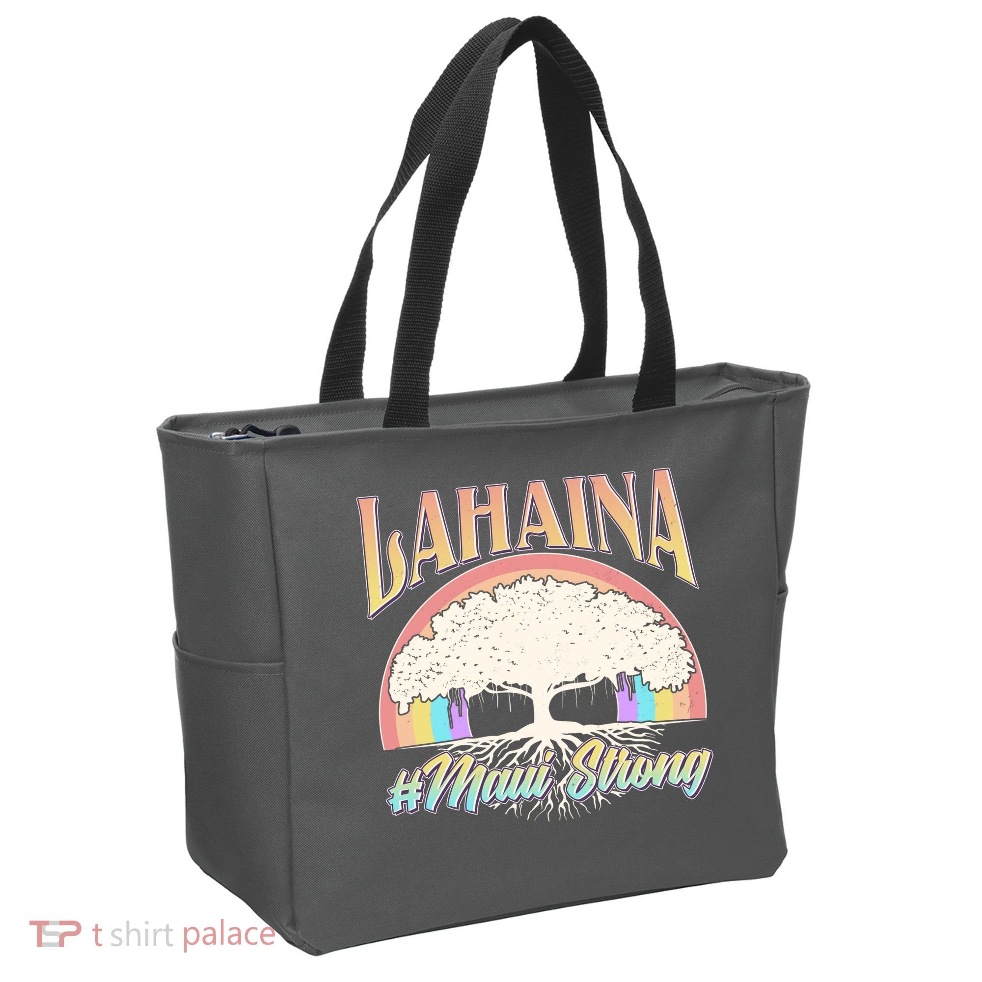 Lahaina Hawaii Banyan Tree #Maui Strong Tote Bag