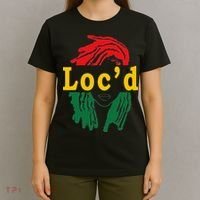 Loc'd Hair Black Woman Melanin Juneteenth T-Shirt thumb 4
