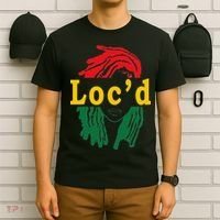 Loc'd Hair Black Woman Melanin Juneteenth T-Shirt thumb 6