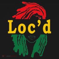 Loc'd Hair Black Woman Melanin Juneteenth Coaster thumb 2