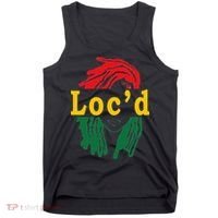 Loc'd Hair Black Woman Melanin Juneteenth Tank Top thumb 0