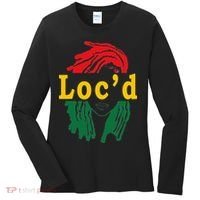 Loc'd Hair Black Woman Melanin Juneteenth Women's Long Sleeve Shirt thumb 0