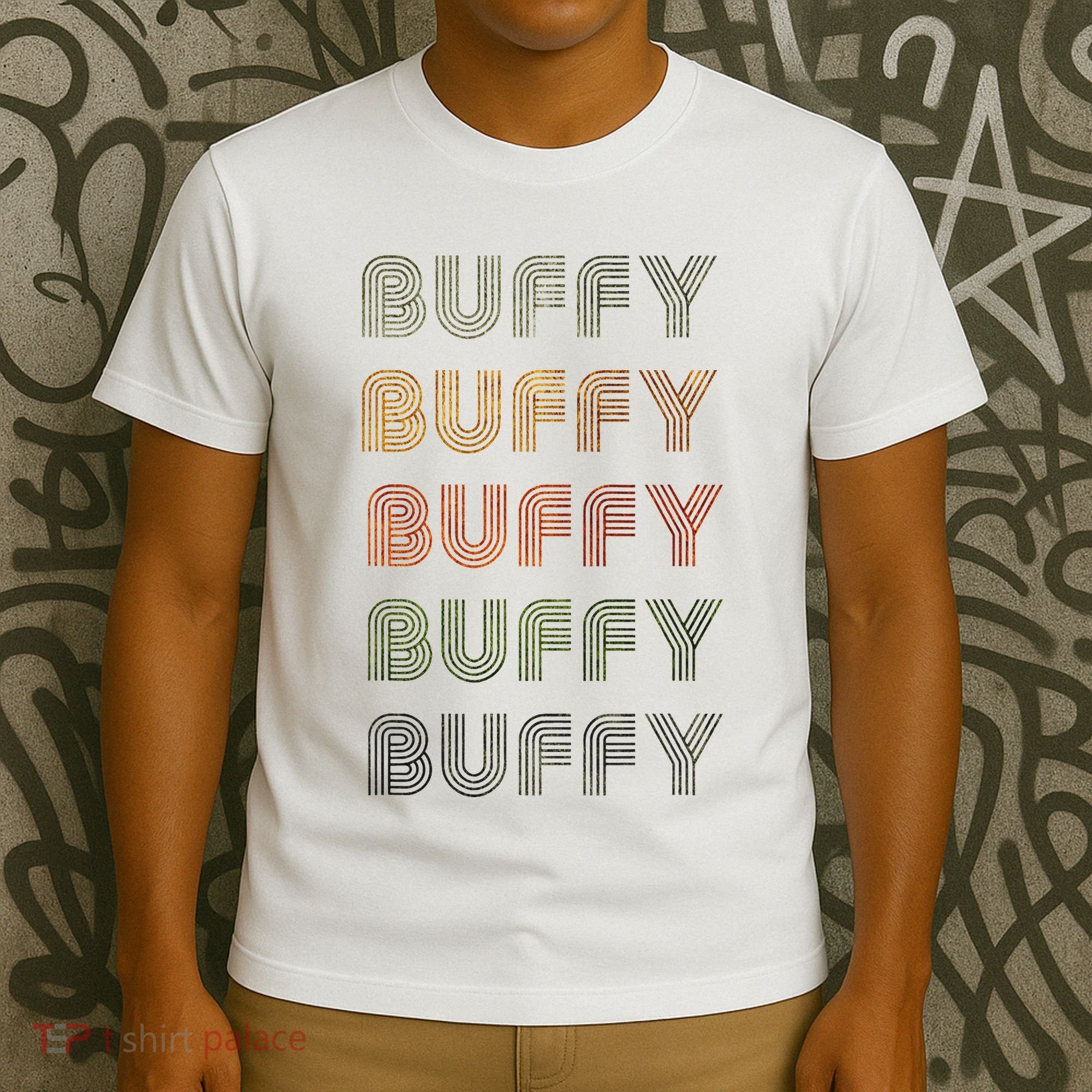 Love Heart Buffy Grungevintage Style Black Buffy T-Shirt