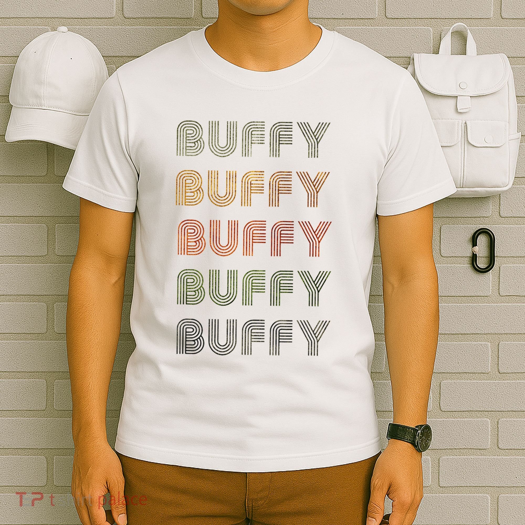 Love Heart Buffy Grungevintage Style Black Buffy T-Shirt