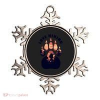 Love Hiking Bear Paw Ornament thumb 0