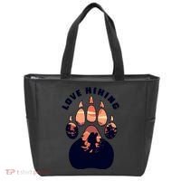 Love Hiking Bear Paw Tote Bag thumb 0