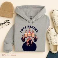 Love Hiking Bear Paw Hoodie thumb 4