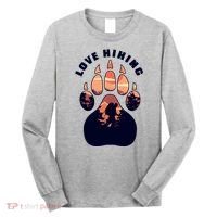 Love Hiking Bear Paw Long Sleeve Shirt thumb 0