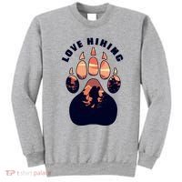 Love Hiking Bear Paw Sweatshirt thumb 0