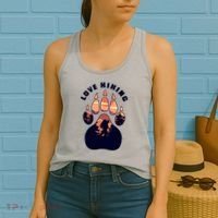 Love Hiking Bear Paw Women's Tank Top thumb 2