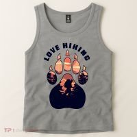 Love Hiking Bear Paw Tank Top thumb 2