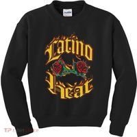 Latino Heat Can You Stand The Heat Kids Sweatshirt thumb 0