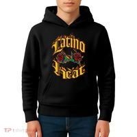 Latino Heat Can You Stand The Heat Kids Hoodie thumb 4