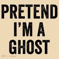 Lazy Halloween Costume Last Minute Gift Pretend I'm A Ghost Tote Bag thumb 4