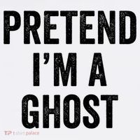Lazy Halloween Costume Last Minute Gift Pretend I'm A Ghost Women's Hoodie thumb 2