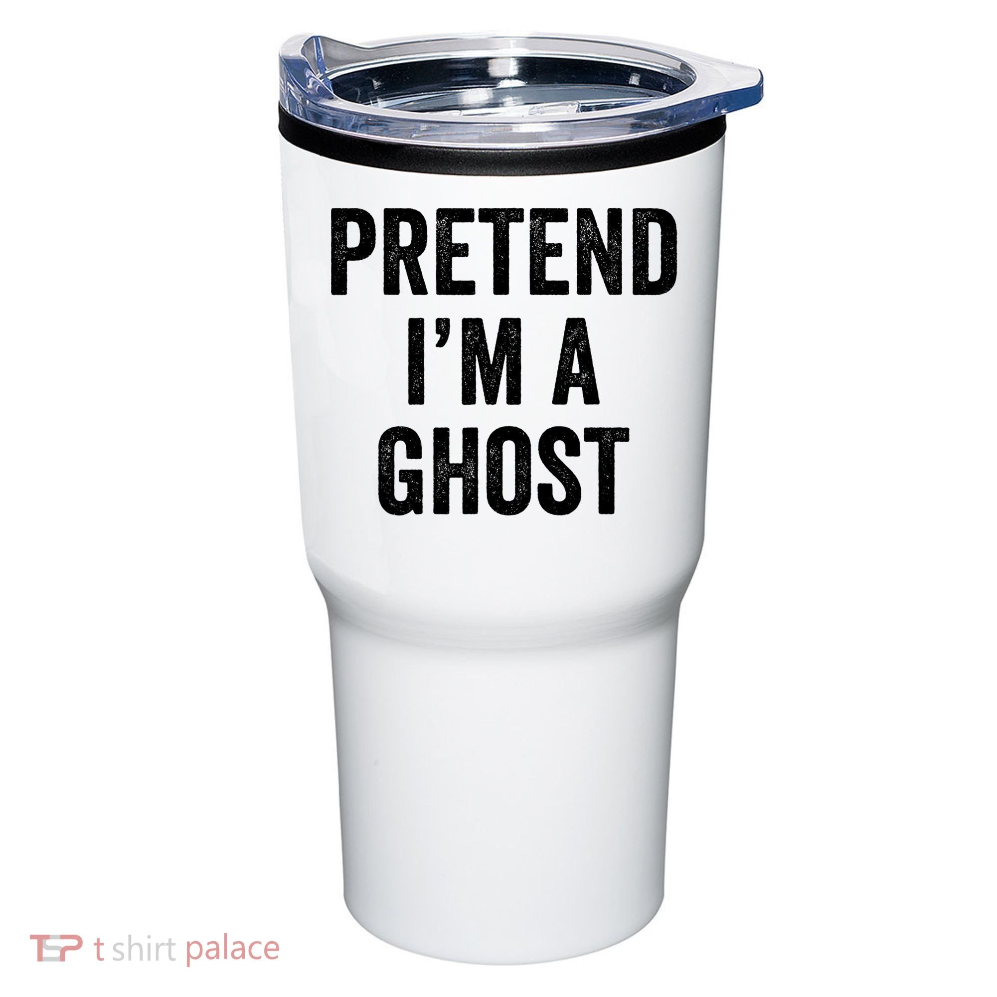 Lazy Halloween Costume Last Minute Gift Pretend I'm A Ghost Tumbler